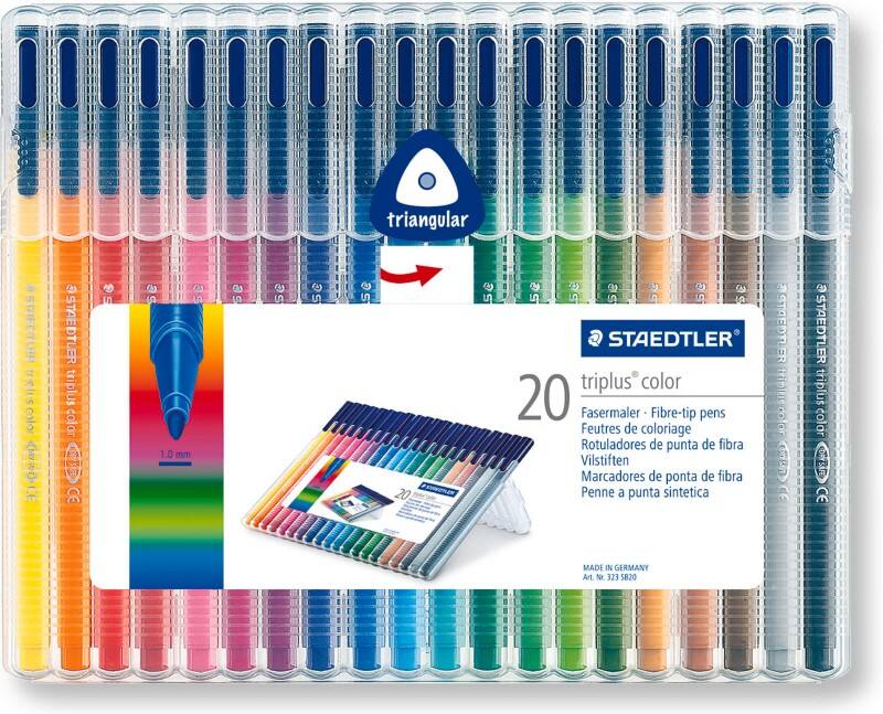 STAEDTLER Pencils Triplus Assorted Pack 20