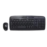 Logitech Wireless Keyboard and Mouse MK330 QWERTY Black