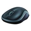Logitech Wireless Ergonomic Mouse M185 Optical For right and Left-Handed Users USB-A Nano Receiver Black, Blue