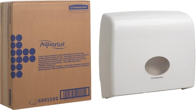 Kimberly-Clark Professional Toilet Roll Dispenser 6991 Plastic White