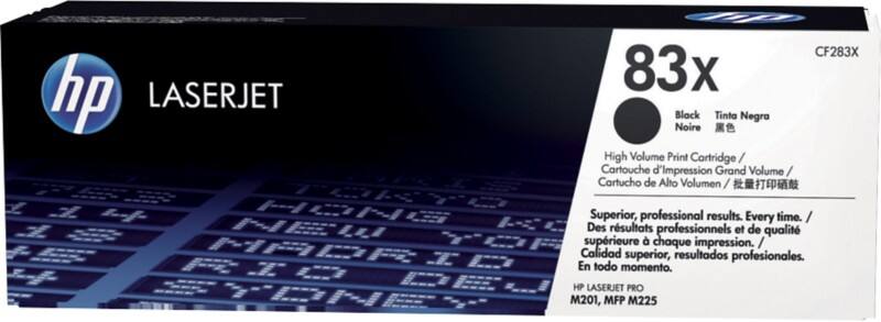 HP 83X Original Toner Cartridge CF283X Black