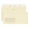 Premium Business Envelopes with Window DL 220 (W) x 110 (H) mm Adhesive Strip Cream 120 gsm Pack of 500