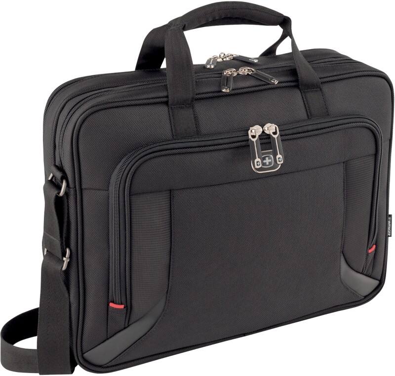 Wenger Laptop Bag Prospectus 16 Inch Polyester Black 42 x 12 x 32 cm