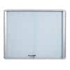 Office Depot Wall Mountable Lockable Noticeboard MasterVision 89 x 93.1cm White & Transparent