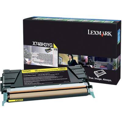 Lexmark Original Toner Cartridge X748H3YG Yellow