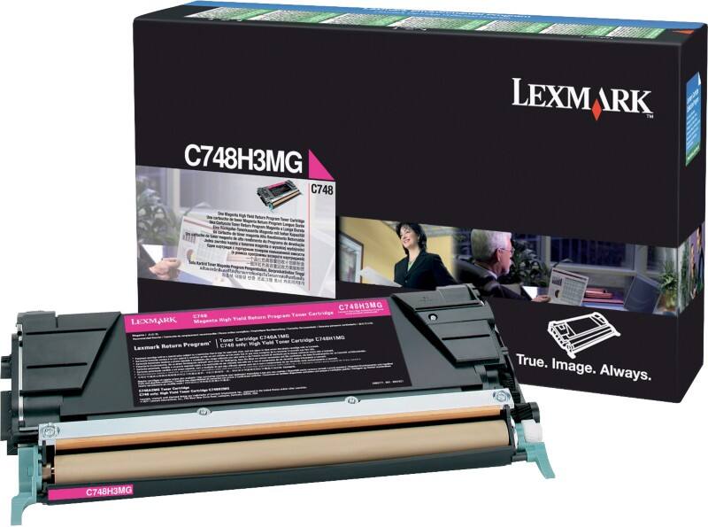 Lexmark Original Toner Cartridge C748H3MG Magenta