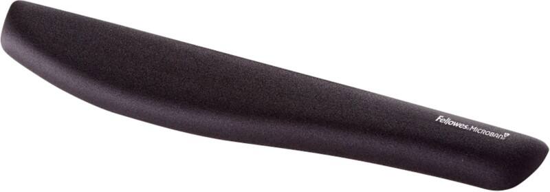 Fellowes Keyboard Wrist Rest PlushTouch Black
