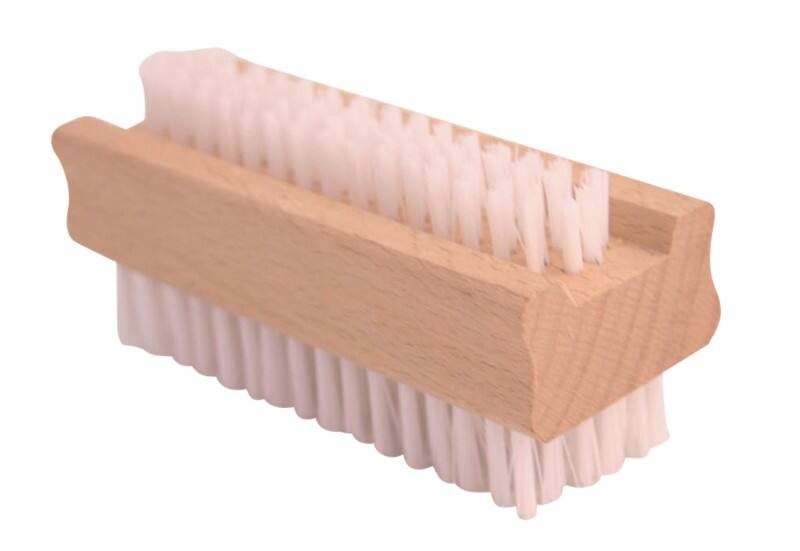 Bentley Nail Brush Wooden Brown
