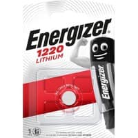 Energizer Button Cell Batteries CR1220 3V Lithium
