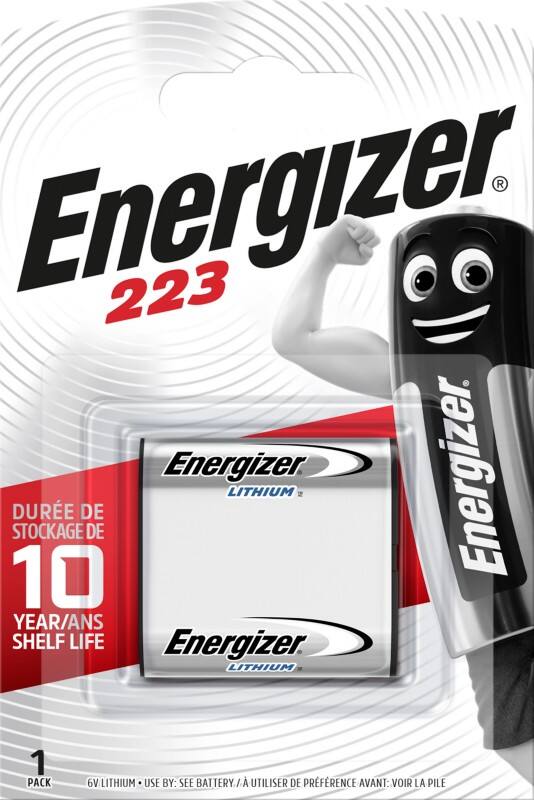 Energizer 223 Batteries CR-P2 223 6V Lithium