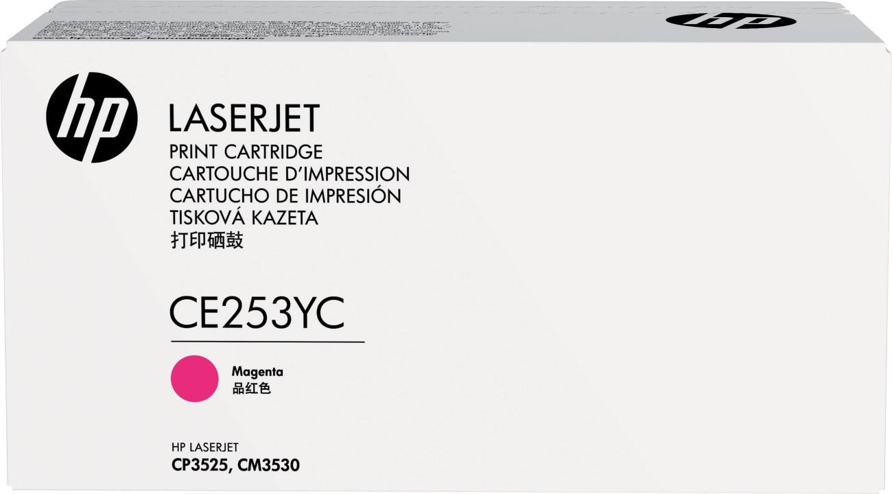 HP Original Toner Cartridge CE253YC Magenta