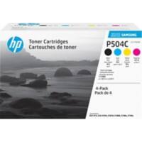 Samsung CLT-P504C Original Toner Cartridge Black, Cyan, Magenta, Yellow Pack of 4 Multipack