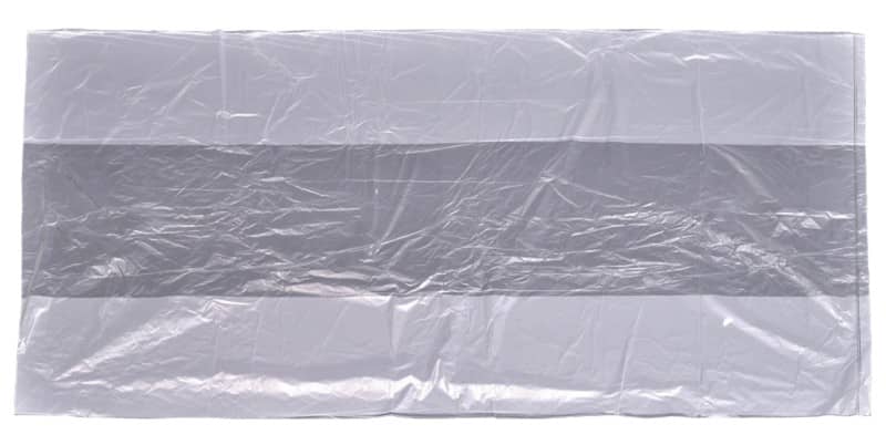 Polaris Light Duty Bin Bags 90 L Transparent PE (Polyethylene) Pack of 200