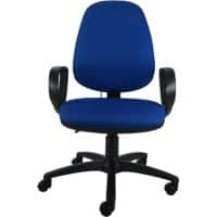 Energi-24 Basic Tilt Ergonomic Office Chair with Adjustable Seat Air Support Blue