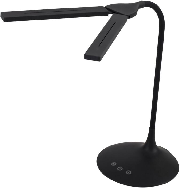 Alba LEDTWIN N Lamp LED Black Battery, USB 120 x 340 x 360 mm