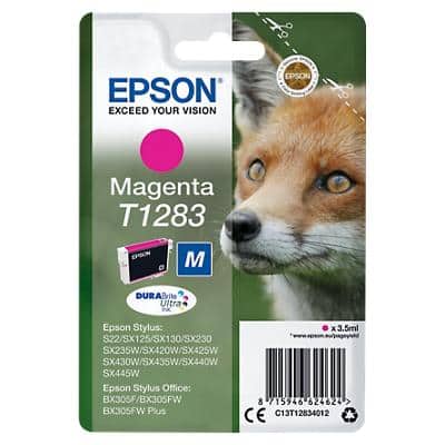 Epson T1283 Original Ink Cartridge C13T12834012 Magenta