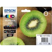 Epson 202 Original Ink Cartridge C13T02E74010 2 Black, Cyan, Magneta, Yellow
