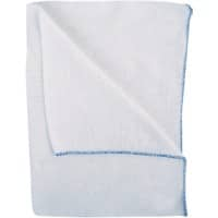 Robert Scott Dish Cloths Coloured Edge Blue Pack of 10