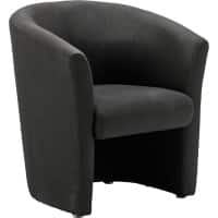 dynamic Reception Chair Fixed Armrest Black 150 kg Neo 700 x 680 x 780 mm