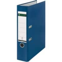 Leitz 180° Lever Arch File A4, Foolscap 82 mm Blue 2 ring 1110 Polypropylene Smooth Portrait