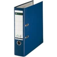 Leitz 180° Lever Arch File A4 82 mm Blue 2 ring 1110 PP (Polypropylene) Smooth Portrait