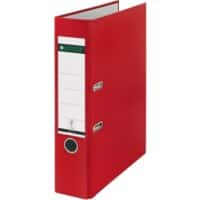 Leitz 180° Lever Arch File A4, Foolscap 82 mm Red 2 ring 1110 Polypropylene Smooth Portrait