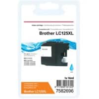 Office Depot Compatible Brother LC125XL Ink Cartridge Cyan
