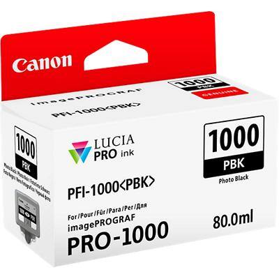 Canon PFI-1000PBK Original Ink Cartridge Black