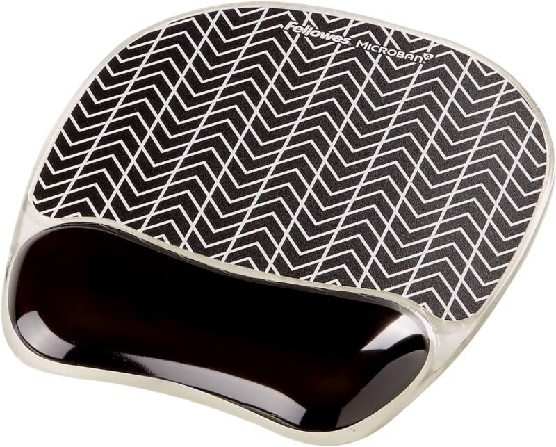 Fellowes Mouse Pad Photo Gel Chevron
