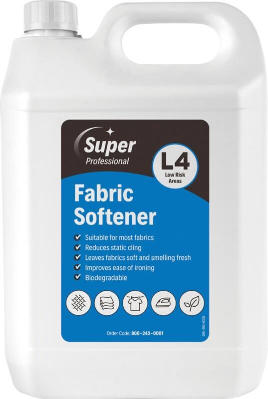 Super Professional Products L4 Fabric Conditioner Perfumed 5L
