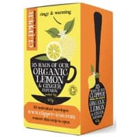Clipper Lemon & Ginger Organic Infusion Tea Pack of 25