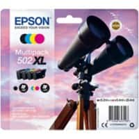 Epson 502XL Original Ink Cartridge C13T02W64010 Assorted Multipack Pack of 4