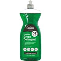 Super Professional Products D2 Premium Washing Up Liquid Concentrated 1L 6 Bottles