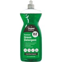 Super Professional Products D2 Premium Washing Up Liquid Concentrated 1L 6 Bottles