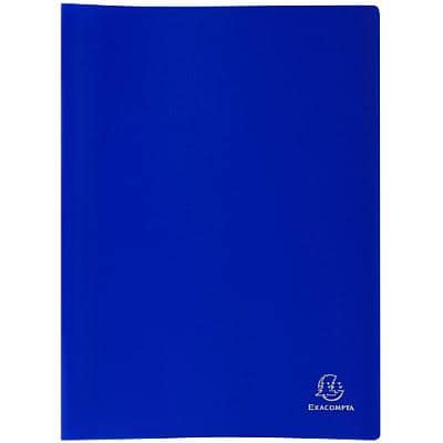 Exacompta 8522E Display Book A4 Blue 20 Pockets