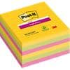 Post-it Super Sticky Notes 101 x 101 mm Assorted Square Ruled 6 Pads of 90 Sheets