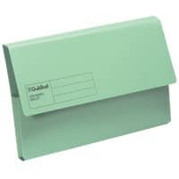 Guildhall Document Wallet Folio Green Manila 285 gsm Pack of 50