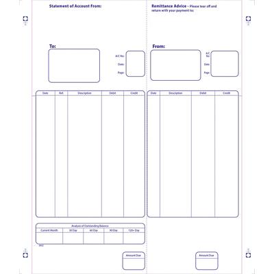 Exacompta Remittance Form 305Z Pack of 1000