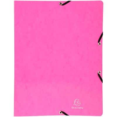 Exacompta Ring Binder Pressboard A4 2 ring 15 mm Pink