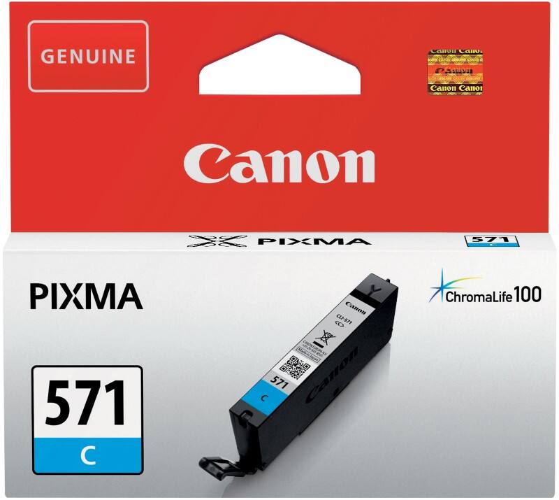 Canon CLI-571C Original Ink Cartridge Cyan