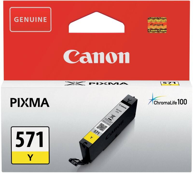 Canon CLI-571Y Original Ink Cartridge Yellow