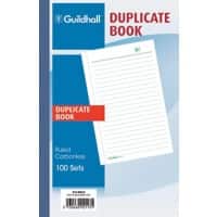 Guildhall Ruled Duplicate Book Special format 100 Sheets