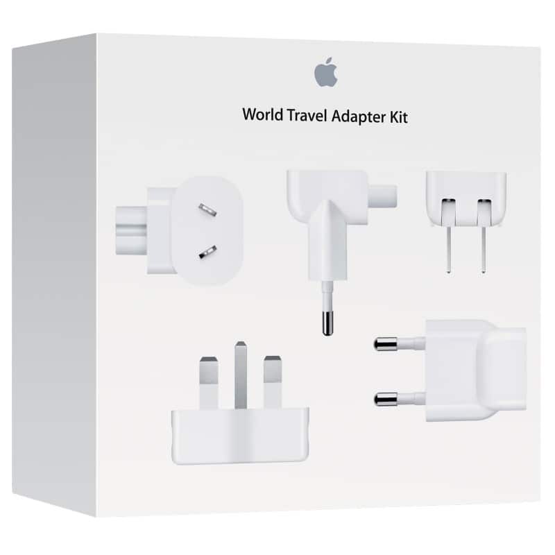 Apple MD837ZM World Travel Adapter Kit White
