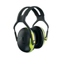 3M Ear Defenders X4A Foam, Plastic Yellow, Black