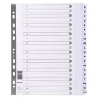 Guildhall Mylar Dividers MWDA-ZZ-EW A4+ White 20 tabs board a - z