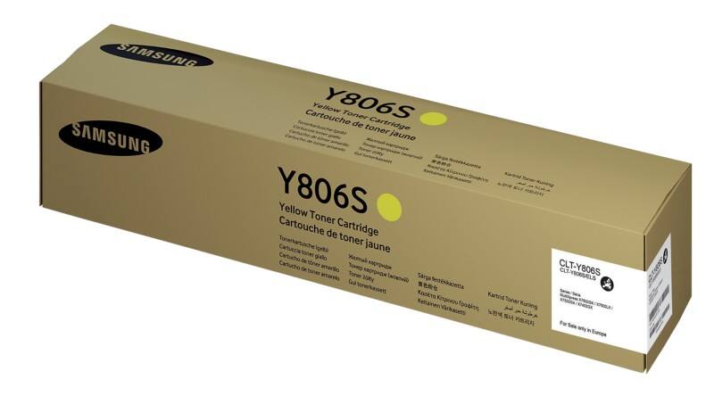 Samsung CLT-Y806 Original Toner Cartridge Yellow