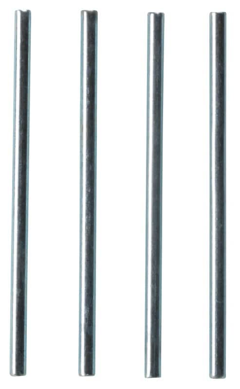 Deflecto Letter Tray Riser Rods 8072086 Metal 115 mm Pack of 4