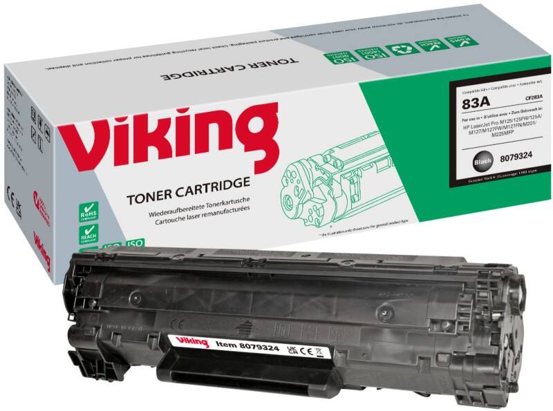 Viking 83A Compatible HP Toner Cartridge CF283A Black