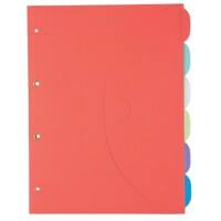 Djois Smartfolder Document Wallet 111302 A4 Cardboard Velcro fastener 24.5 (W) x 32.5 (D) x 0.1 (H) cm Assorted Pack of 6
