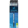 Schneider Slider Basic XB Ballpoint Pen Grip Extra Broad 0.7 mm Black Pack of 10
